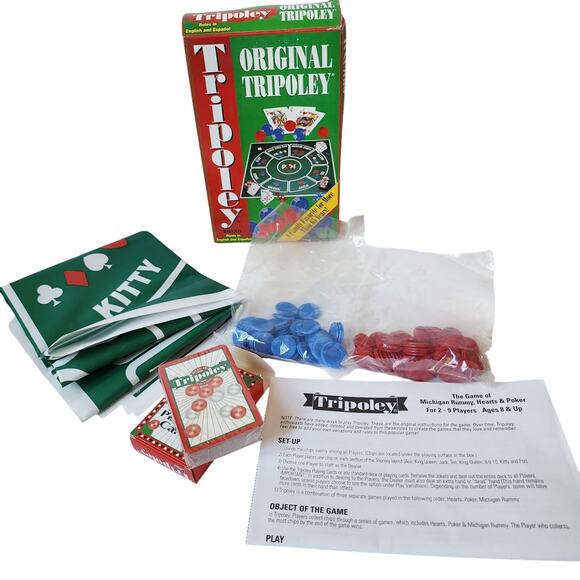 Original Tripoley Travel Game by Cadaco 2002 Complete Sealed Components - Picture 1 of 11